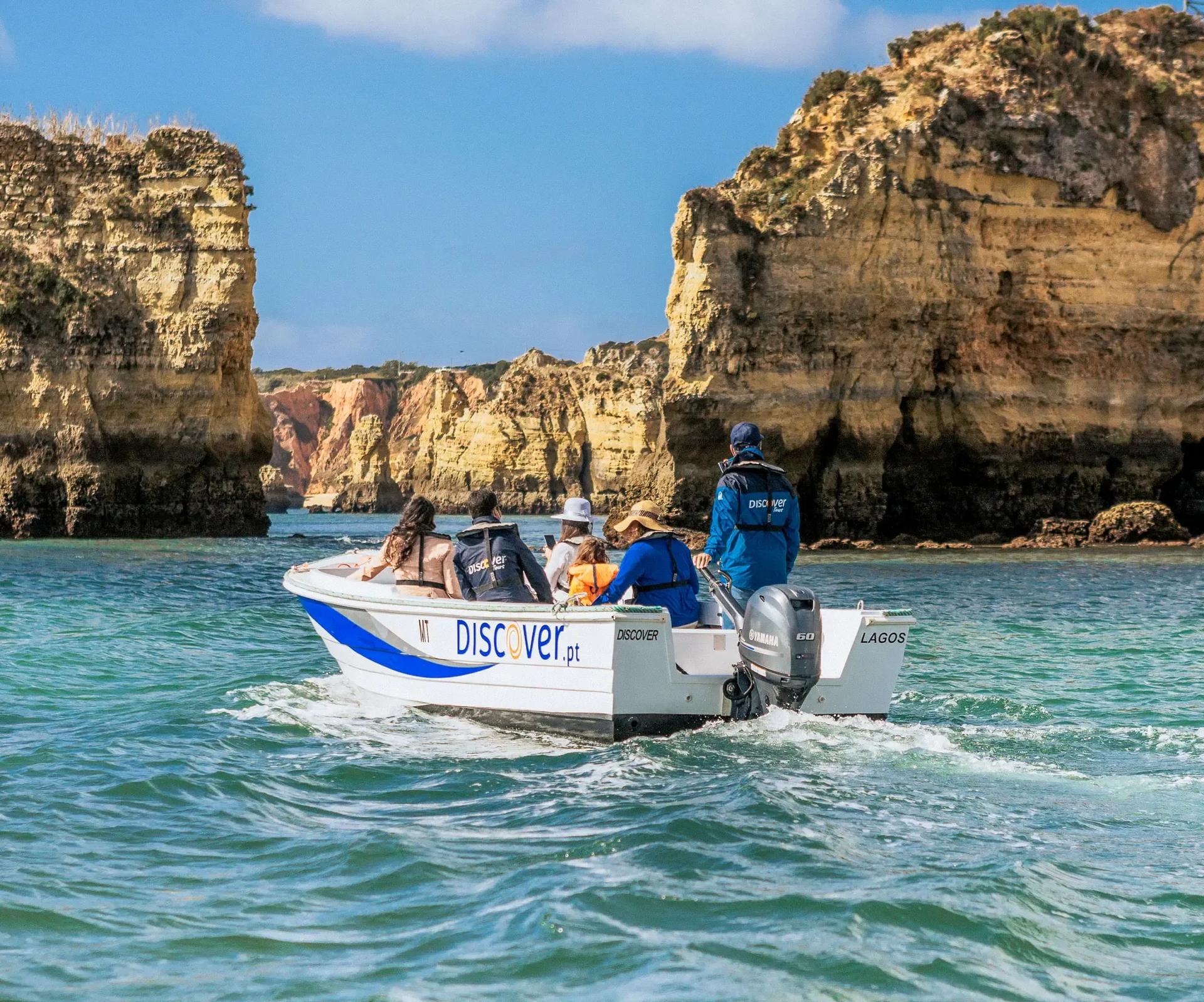 Cavernas y Costa de Ponta da Piedade (Skiff)